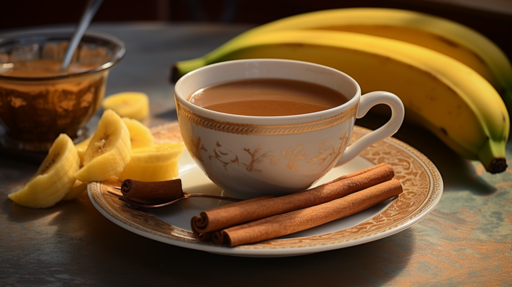 Receita chá da Banana para Emagrecer